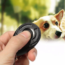 Black Pet Dog Puppy Click Clicker Training Trainer Obedience Aid Teaching Tool