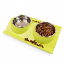 High Quality ECO-Friendly Material Cat Splash-proof Water and Food Storage Bowl