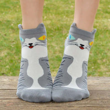 Cartoon Cat Socks (1 pair)