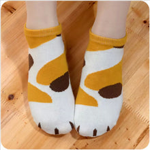 Cat Paw Short Ankle Socks (1 Pair)