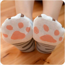 Cat Paw Short Ankle Socks (1 Pair)