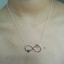 Cat Paw Infinity Pendant Necklaces