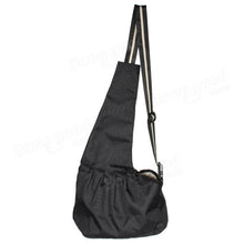 New Black Oxford Cloth Sling Pet Dog Cat Carrier Bag S