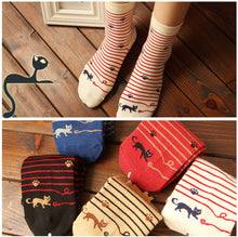 Cartoon Cat Socks (1 pair)