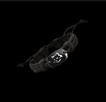 Cute Cat Leather Bracelet