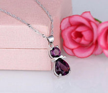 Austrian Crystal Cat Necklace
