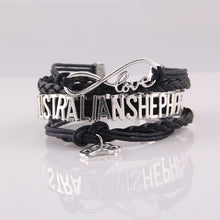 Infinity Love AUSTRALIAN SHEPHERD Bracelet