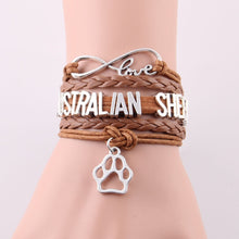 Infinity Love AUSTRALIAN SHEPHERD Bracelet