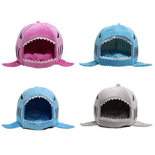 Warm Soft Dog House Pet Shark Sleeping Bag
