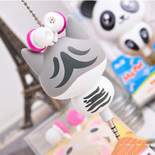 Cute Cartoon Cat Automatic Retractable Earphone for Mobile Phones