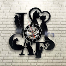 I Love Cats Clock