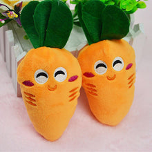 Plush Puppy Chew Squeaky Fruit & Vegetable Toys