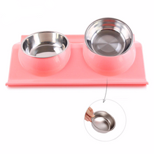 High Quality ECO-Friendly Material Cat Splash-proof Water and Food Storage Bowl