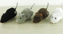 Cat Toy Wind Up Mouse Mice Pet Toy Walking Furry Mouse Rat