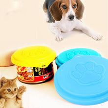 Pet Dog Cat Food Cap Bottle Capsule Container Cover Lid Pet Tin Plastic Reusable Storage Cap Top 88m
