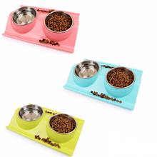 High Quality ECO-Friendly Material Cat Splash-proof Water and Food Storage Bowl