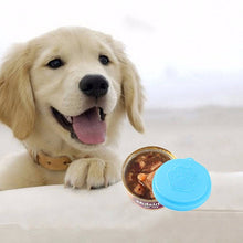 Pet Dog Cat Food Cap Bottle Capsule Container Cover Lid Pet Tin Plastic Reusable Storage Cap Top 88m
