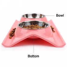 High Quality ECO-Friendly Material Cat Splash-proof Water and Food Storage Bowl