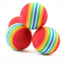 Colorful Cat Soft Foam Rainbow Balls (6Pcs)