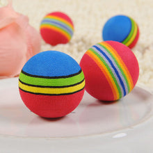 Colorful Cat Soft Foam Rainbow Balls (6Pcs)