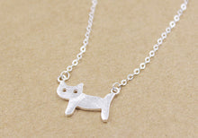 925 Sterling Silver Cute Cat Necklaces & Pendants