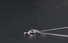 925 Sterling Silver Jewelry Cat on the Moon