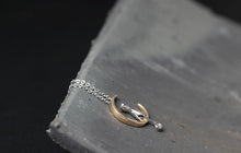 925 Sterling Silver Jewelry Cat on the Moon