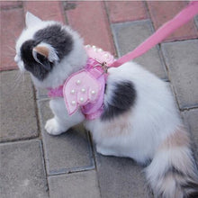 Adorable Comfort Cat Safety Walking Vest Harness + Matching Lead