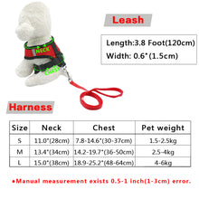 Breathable Mesh Small Dog Pet Harness and Leash Set