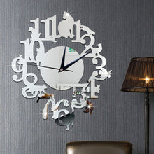 Cat Numbers Clock