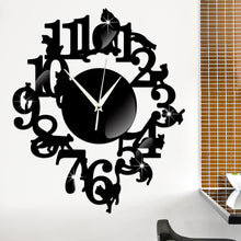 Cat Numbers Clock