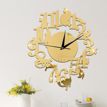 Cat Numbers Clock