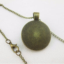 Dog Lover Paw Print in Sand Pendant Necklace