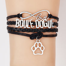 Infinity Love Boule Dogue Bracelet