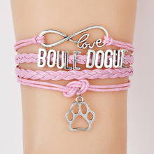 Infinity Love Boule Dogue Bracelet