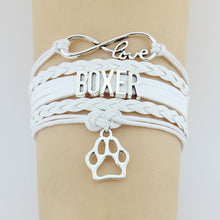 Infinity Love Boxer Bracelet