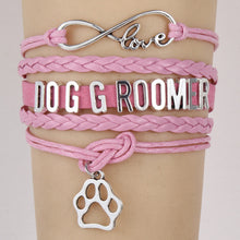 Infinity Love Dog Groomer Bracelet