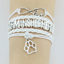 Infinity Love German Shepherd Bracelet