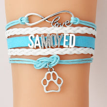 Infinity Love Samoyed Bracelet
