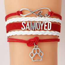 Infinity Love Samoyed Bracelet