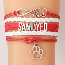 Infinity Love Samoyed Bracelet
