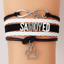 Infinity Love Samoyed Bracelet
