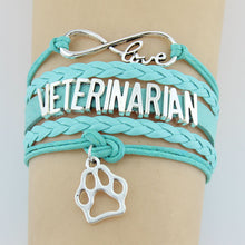 Infinity Love Veterinarian Bracelet