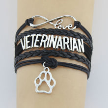 Infinity Love Veterinarian Bracelet