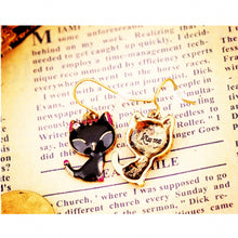 Black Cat Earrings