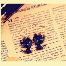 Black Cat Earrings