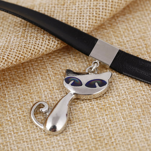 Cat Mood Necklace Choker