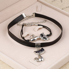 Cat Mood Necklace Choker