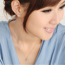 925 Silver Plated Cat Amethyst Pendant Necklace