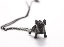 Vintage French Bulldog Pendant Necklace